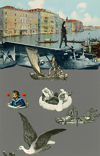 Crash Landing by Peter Blake 
