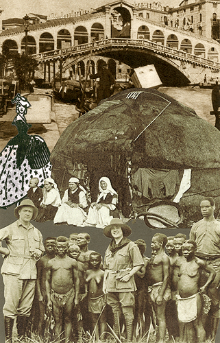 Camping 1 by Peter Blake 