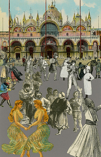 Dancing by Peter Blake 