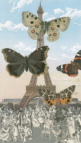 Butterflies I by Peter Blake 
