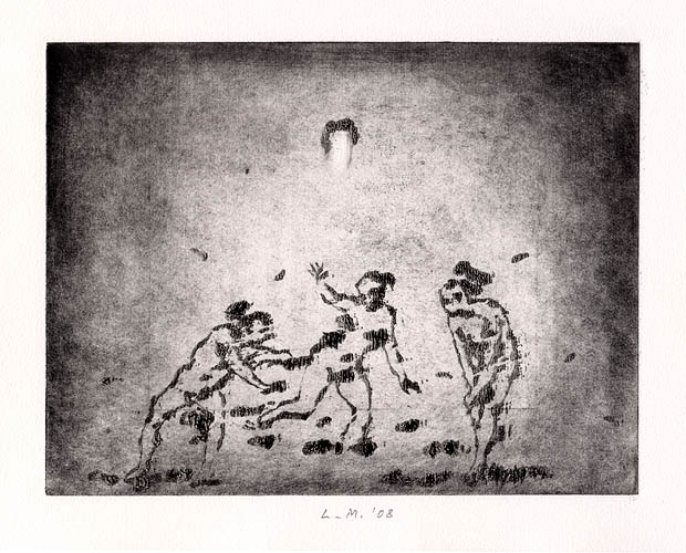 Can I escape your hands by Lino Mannocci 