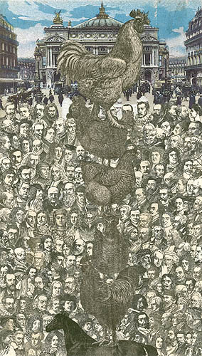 Chicken Act by Peter Blake 