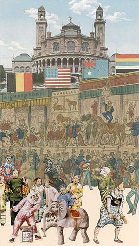 Circus I by Peter Blake 