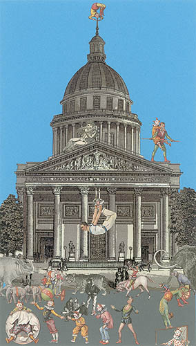 Circus II by Peter Blake 