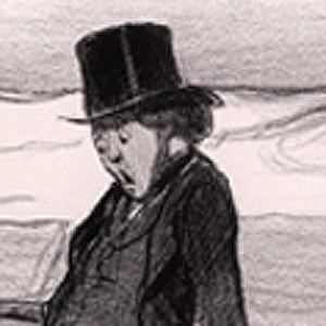 Une Revolte à bord by Honoré Daumier Une Revolte à bord by Honoré Daumier