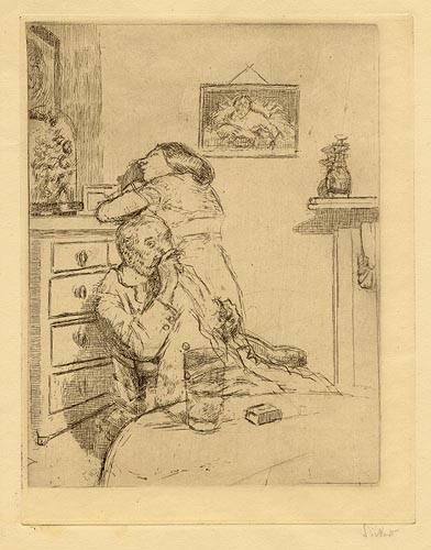 Ennui [medium plate] by Walter Richard Sickert 