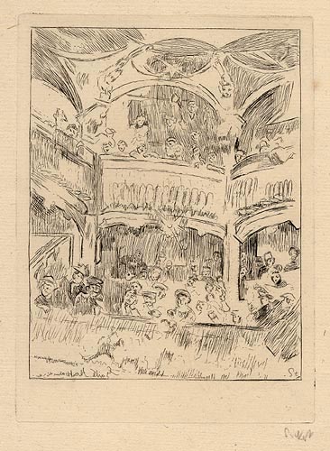 La Gaité Montparnasse by Walter Richard Sickert