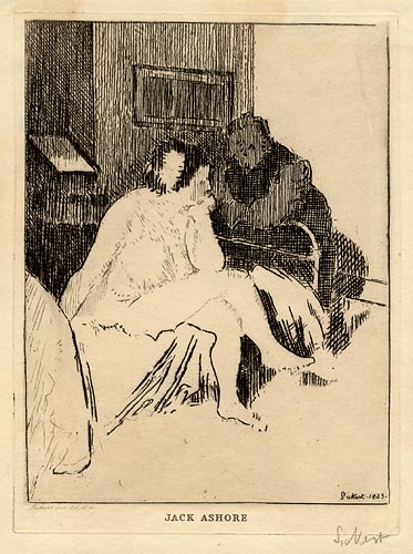 Jack Ashore [small plate] by Walter Richard Sickert 