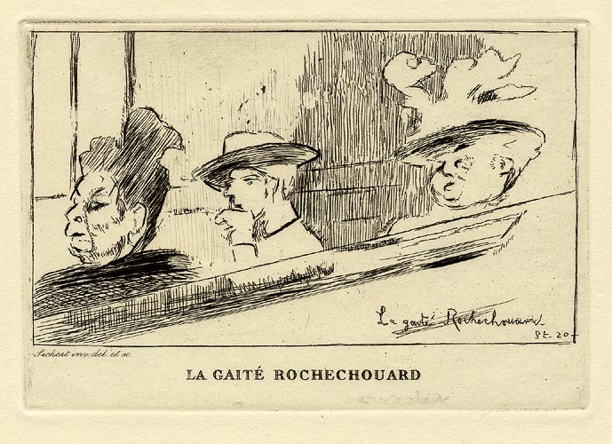 La Gaité Rochechouard by Walter Richard Sickert