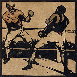 Boxing - November by William Nicholson