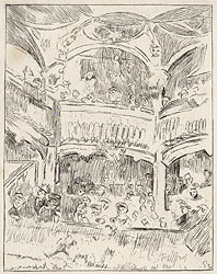 La Gaité Montparnasse by Walter Richard Sickert