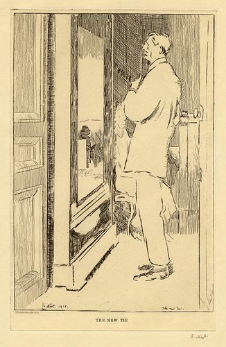 The New Tie by Walter Richard Sickert 
