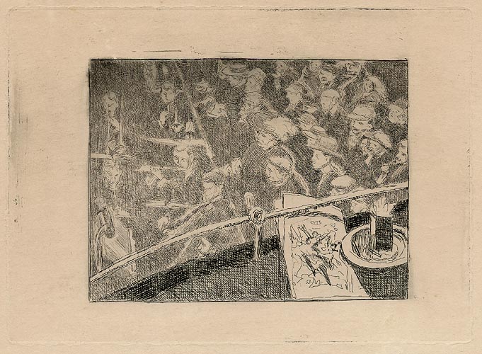 The Old Middlesex [small plate] by Walter Richard Sickert 