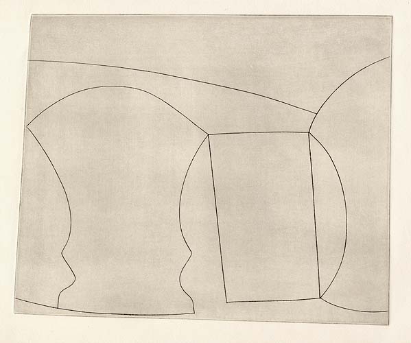 Two Goblets and a Mug by Ben Nicholson 
