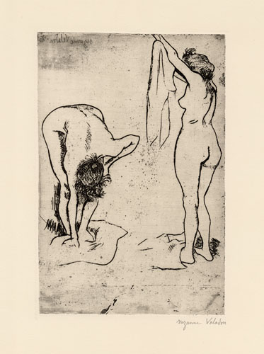 Femmes s'essuyant by Suzanne Valadon 