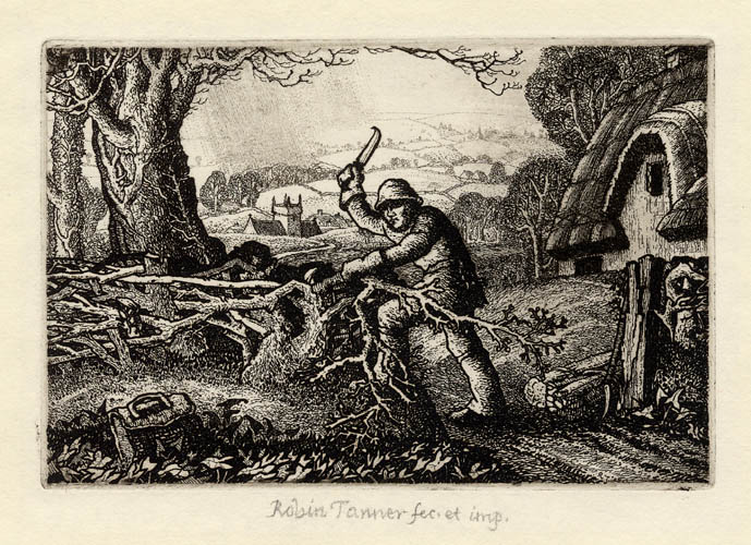 Wiltshire Hedger by Robin Tanner 