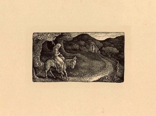 The Return Home by Edward Calvert 